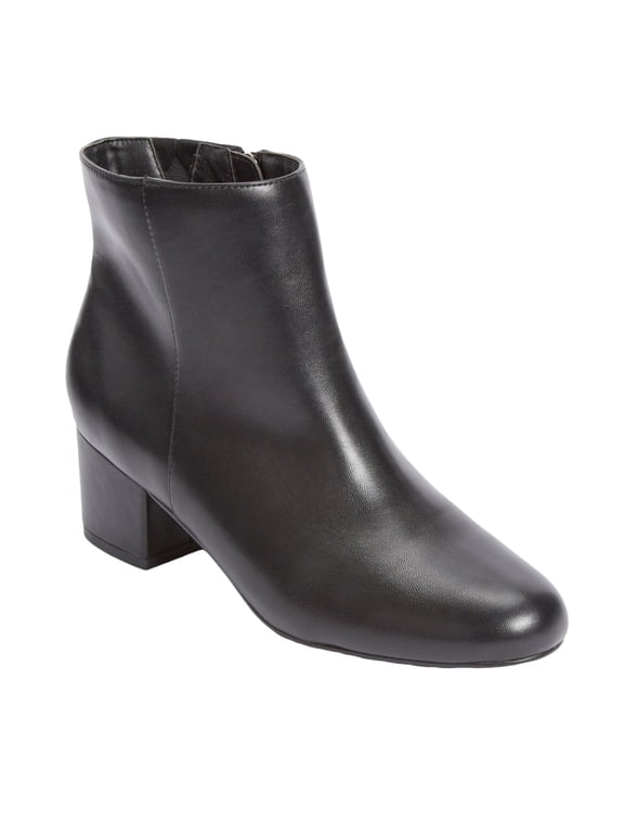 Sidney Bootie Short Ankle Boot Low Heel Winter Shoes