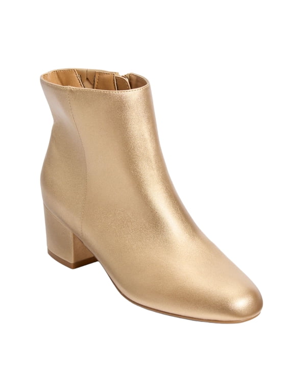 Sidney Bootie Short Ankle Boot Low Heel Winter Shoes
