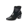thumbnail image 1 of Comfortview Sidney Bootie Short Ankle Boot Low Heel Women's Winter Shoes (Wide Widths Available), 1 of 6
