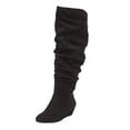 thumbnail image 1 of Comfortview Tamara Wide Calf Boot Tall Knee High Low Heel Shoes, 1 of 6