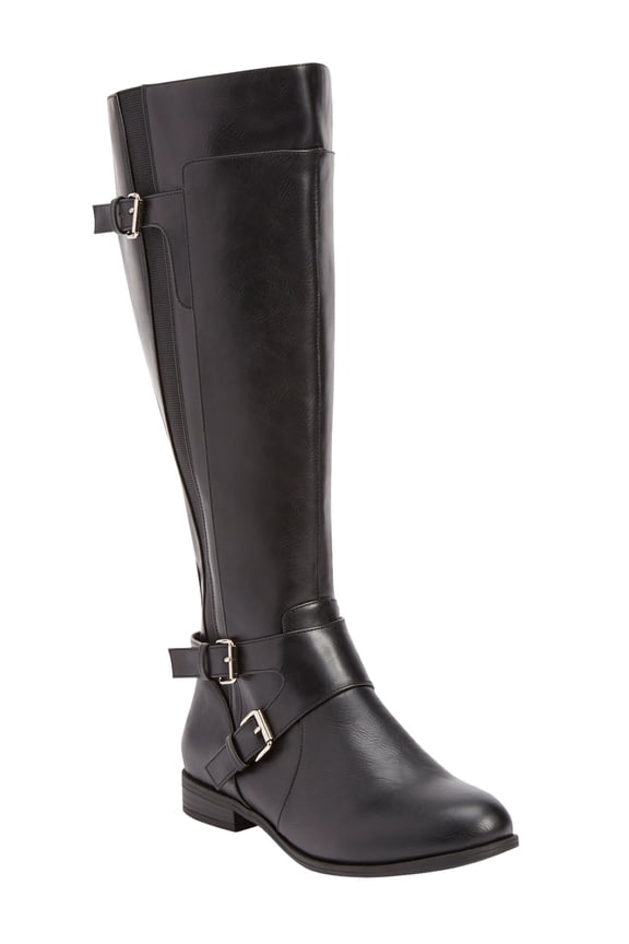 Whitley Wide Calf Boot Tall Knee High Winter Shoes