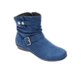 thumbnail image 1 of Comfortview Adeline Bootie Short Ankle Boot Faux Suede Women's Winter Shoes (Wide Widths Available), 1 of 7