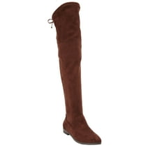 Comfortview Wide Width Cameron Wide Calf Boot Tall Knee-High Women's Winter Shoes - 11    WW, Brown