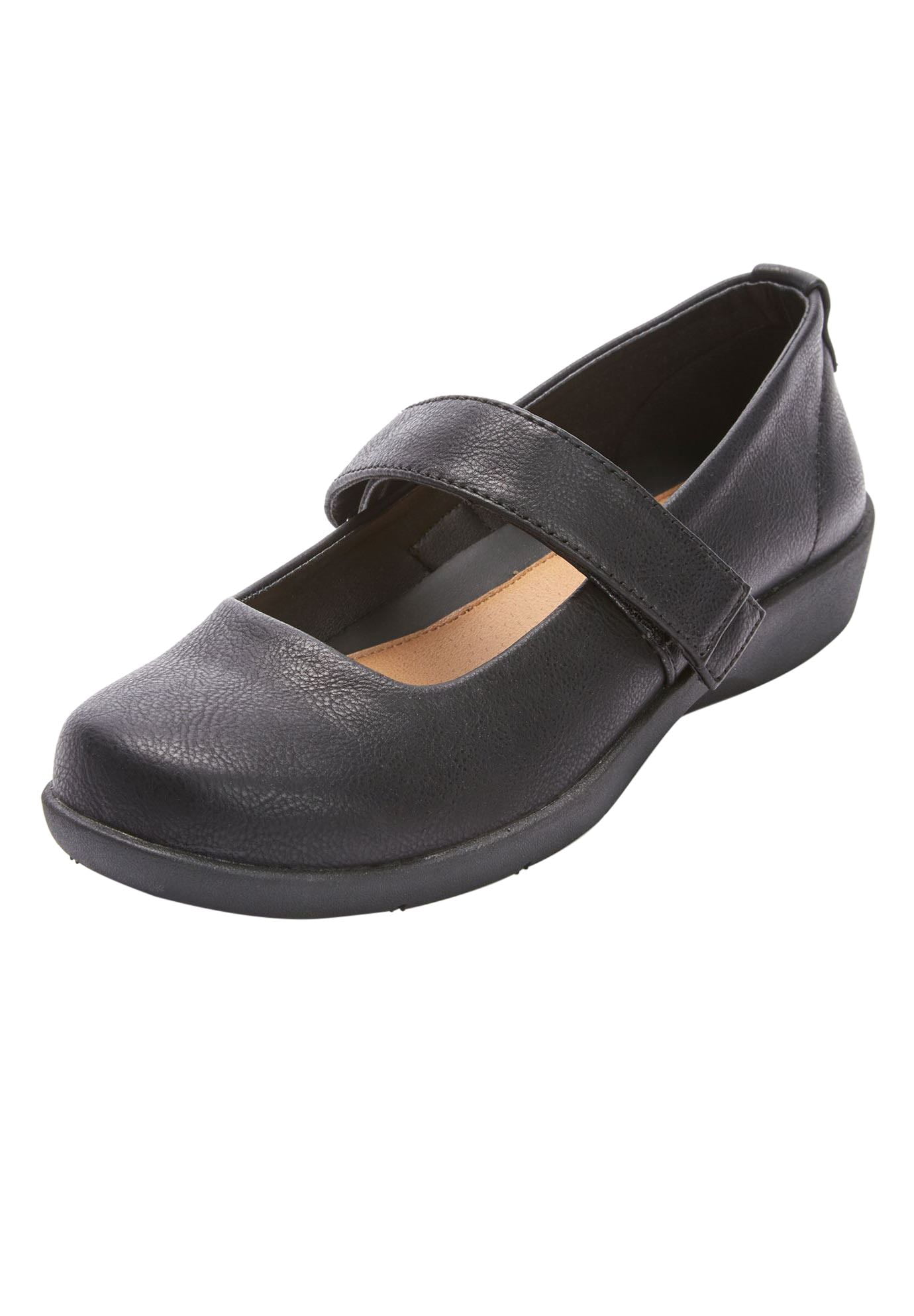 Comfortview Carla Mary Jane Flat Women's Casual Shoes (Wide Widths