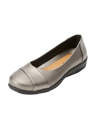 Silver slip on flats deals