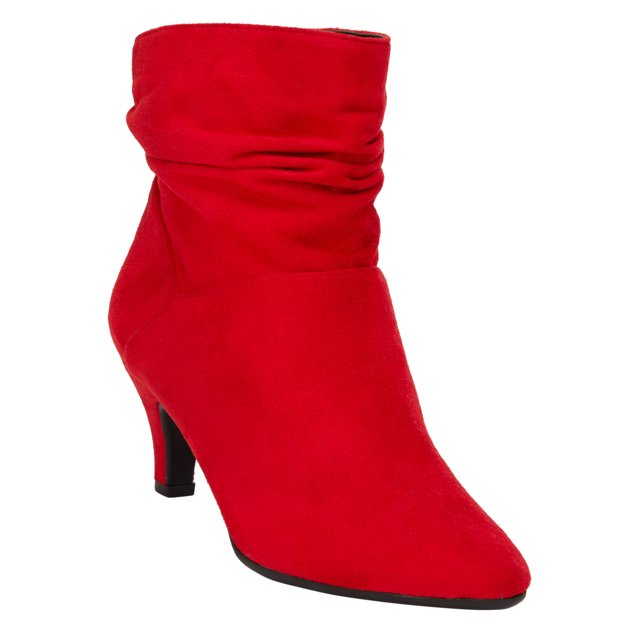 Comfortview Wide Width Kourt Bootie Short Ankle Boot Low Heel