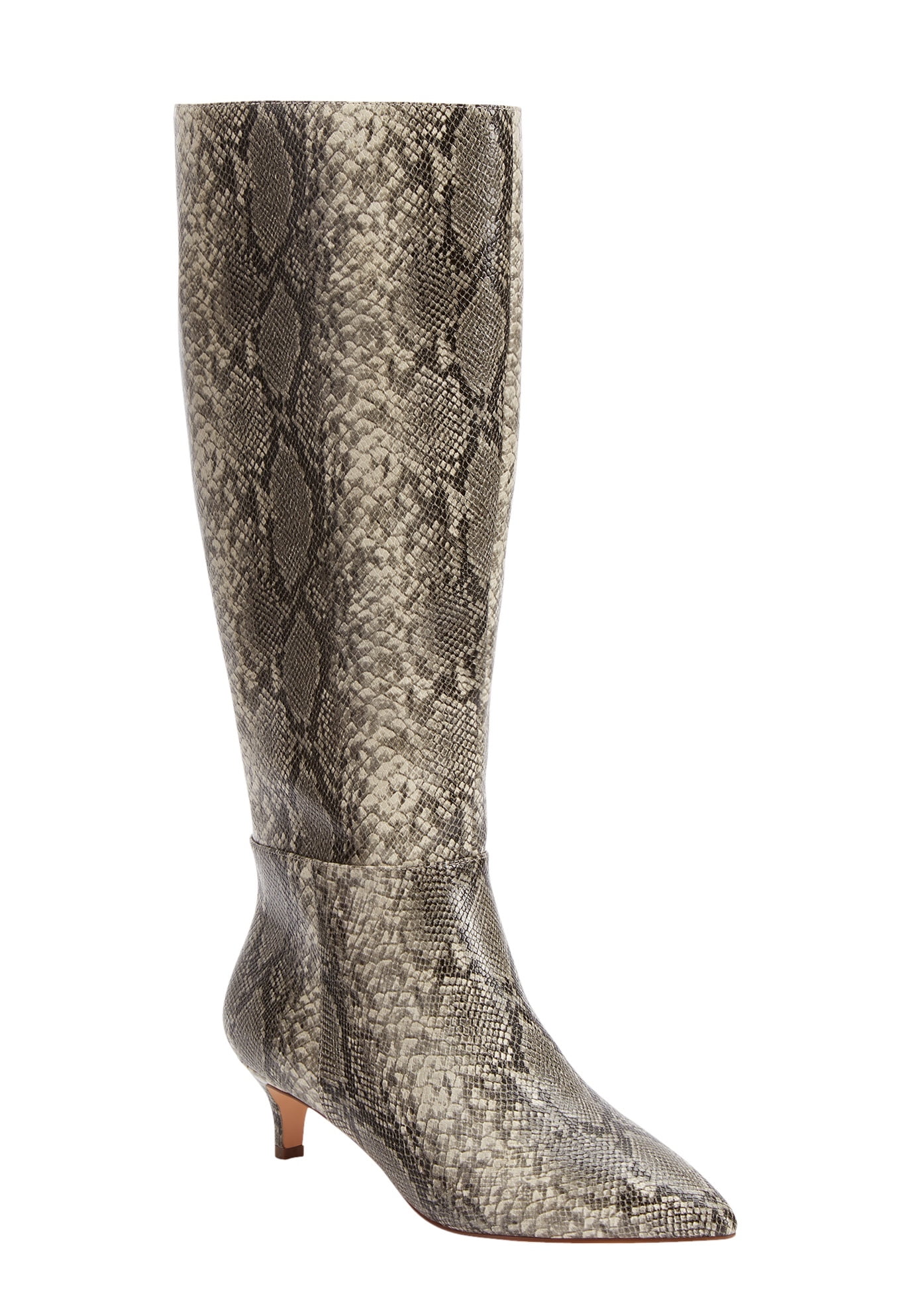 Wide width snake clearance boots