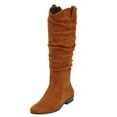 Comfortview Roderick Wide Calf Slouch Boot Tall Knee High Women's