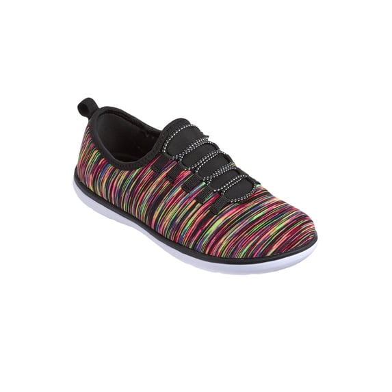 Comfortview Women's The CV Sport Ariya Textured Knit Slip On Sneaker