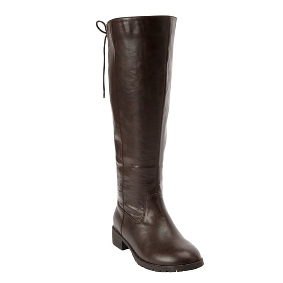 Comfortview Charleston Wide Calf Boot Tall Knee High Winter Shoes