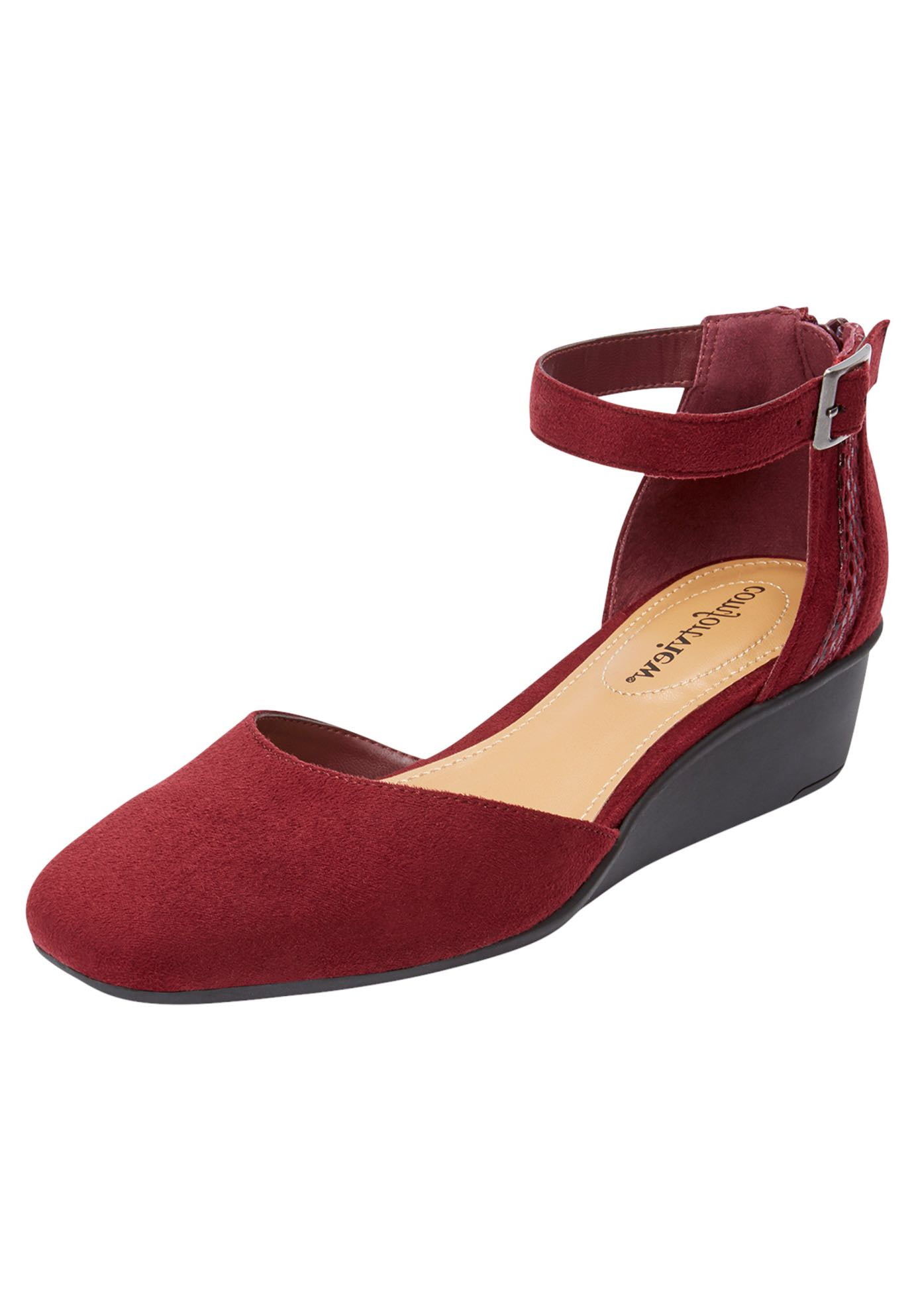Comfortview Women's Wide Width Ophelia Pump - 2 Inch Heel, Full Back Zipper, Available In W, WW