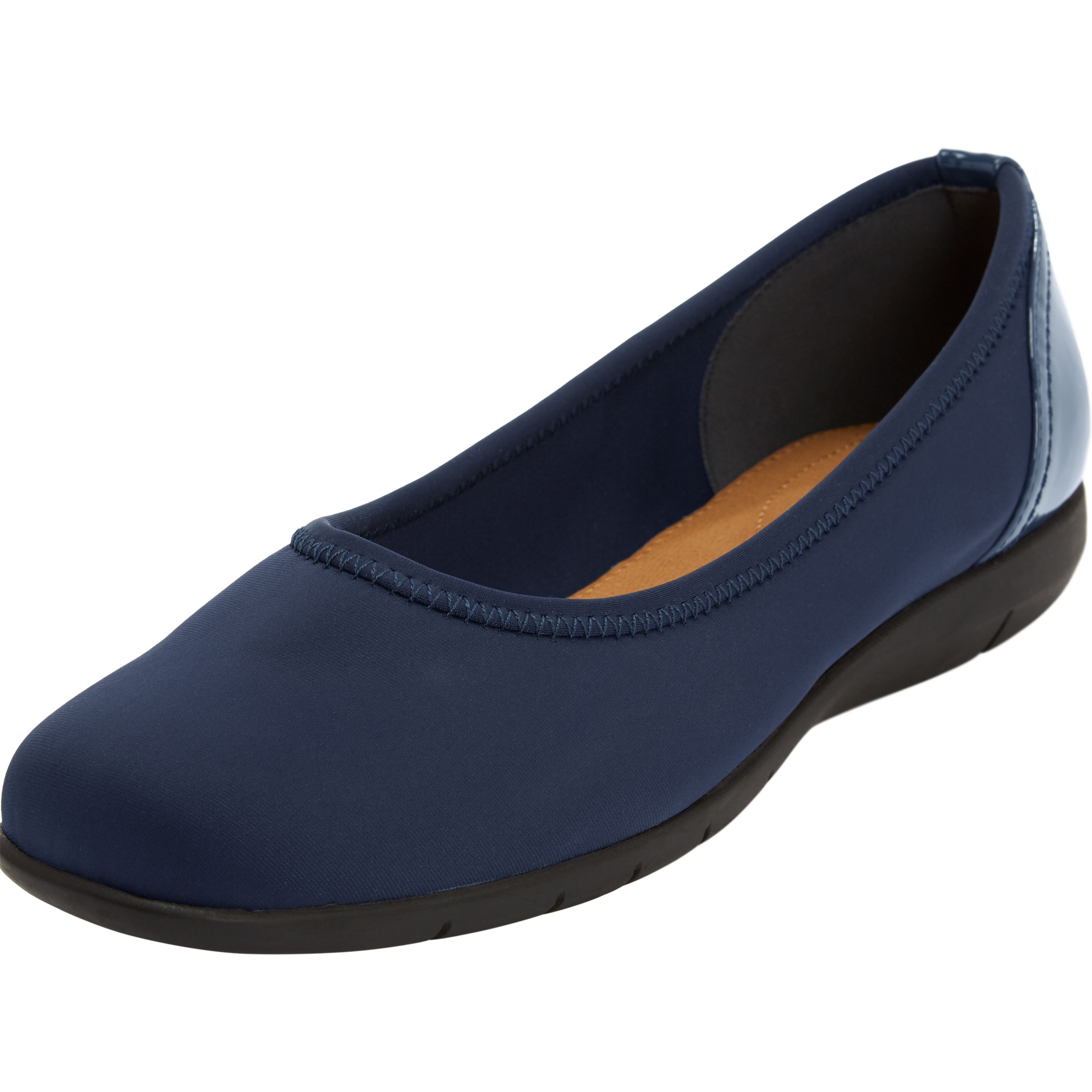 Comfortview Women's Wide Width The Lyra Slip On Flat Shoes - image 1 of 7