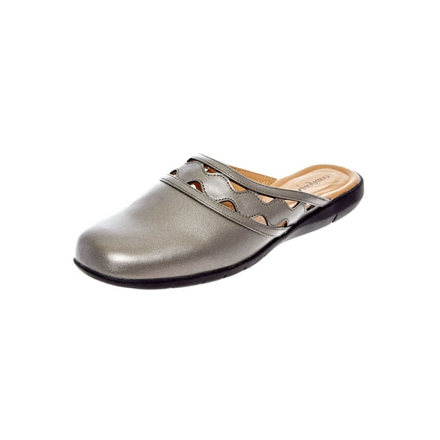 Comfortview Women's Wide Width The Mckenna Slip On Mule Shoes
