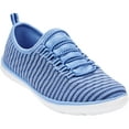 thumbnail image 1 of Comfortview Women's The CV Sport Ariya Textured Knit Slip On Sneaker, 1 of 6
