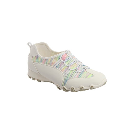 Comfortview Women's The CV Sport Textured Knit Tory Slip On Sneaker