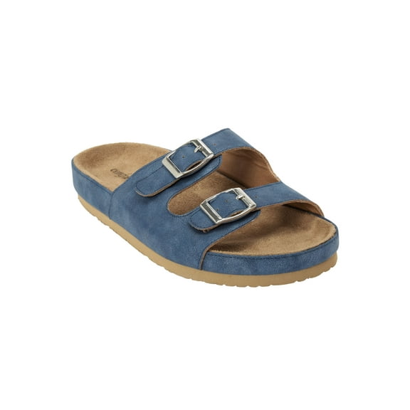 Comfortview Women's The Maxi Slip On Footbed Sandal
