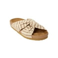 thumbnail image 1 of Comfortview Women's The Reese Slip On Footbed Sandal, 1 of 6