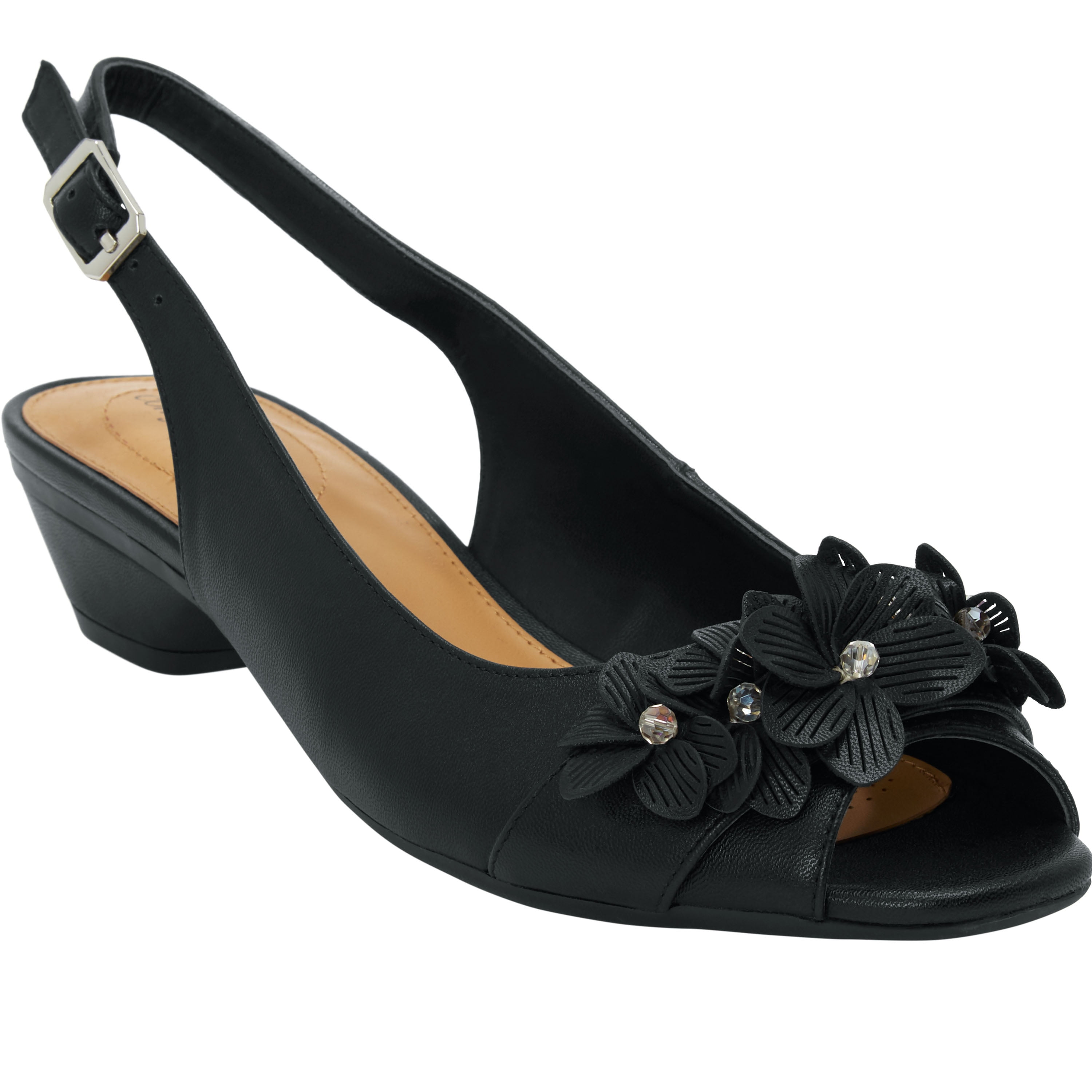 Everyday Comfort Slingback Shoes for Women With Cushioned Support and Breathable Cutout Design main image 1