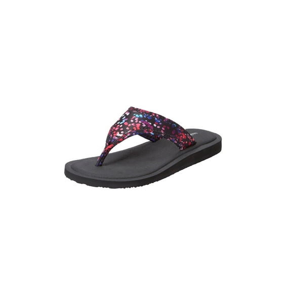 Comfortview Women's The Sylvia Soft Footbed Thong Slip On Sandal