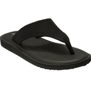 COMFORTVIEW Women's The Sylvia Soft Footbed Thong Slip On Sandal