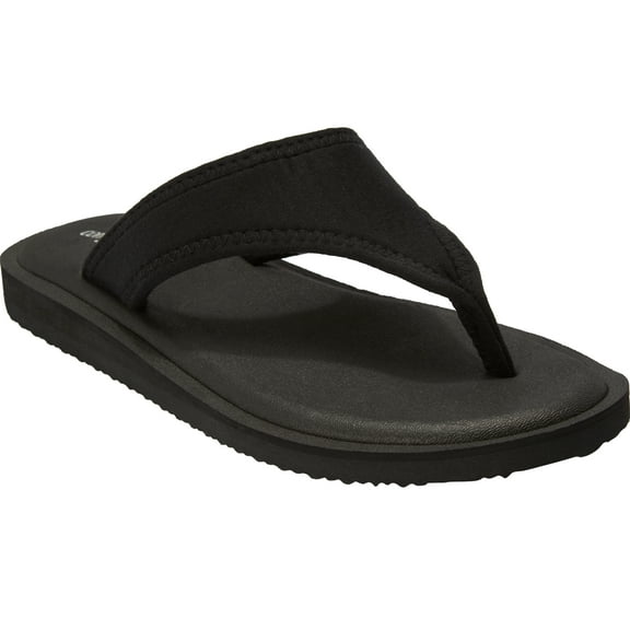 Comfortview Women's The Sylvia Soft Footbed Thong Slip On Sandal