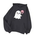 Comfrt Womens Hoodies Halloween Costumes Ladies Casual Chic Print