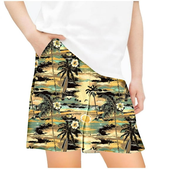 Comfy Boys Summer Beach Shorts Funny Printed Loose Board Shorts with Pocket Vacation Hawaiian Shorts 13T
