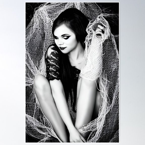 Comfy Cat - Witches Of Elsewhere - 091622 Poster Wall Art, Modern Wall Decor For Living Room Bedroom, 8x12 UNFRAMED