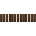 thumbnail image 1 of Comfy Collection Stair Tread Treads Indoor Skid Slip Resistant Carpet Stair Tread Treads Machine Washable 8 ½ Inch x 30 Inch (Set of 13, Brown), 1 of 5