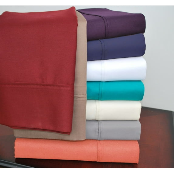 Comfy Cotton-Blend Sheet Set Grey / Olympic Queen