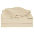thumbnail image 1 of Comfy Cotton-Blend Sheet Set Ivory / Split King, 1 of 1