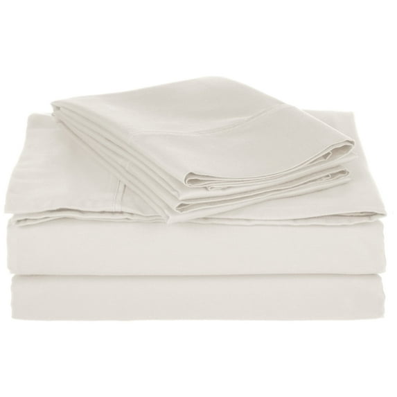 Comfy Cotton-Blend Sheet Set White / King