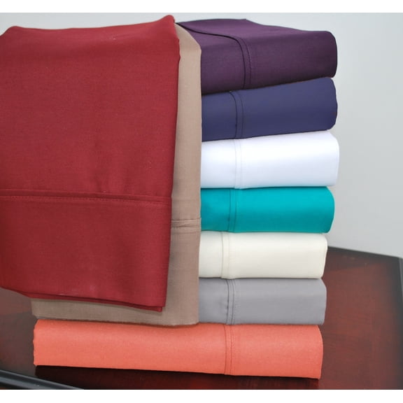 Comfy Cotton-Blend Sheet Set White / Queen