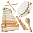 thumbnail image 1 of Comfy Cubs 4-Piece Kids Musical Instruments, Montessori Toys, Creativity & Motor Skill for Toddlers, 1 of 8
