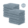thumbnail image 1 of Comfy Cubs Baby Washcloths, Muslin Cotton Baby Towels, Large 10”x10” (Pacific Blue, Pack of 10), 1 of 7