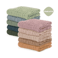 thumbnail image 1 of Comfy Cubs Baby Washcloths, Muslin Cotton Baby Towels, Large 10”x10” Wash Cloths (Multi, Pack of 10), 1 of 7