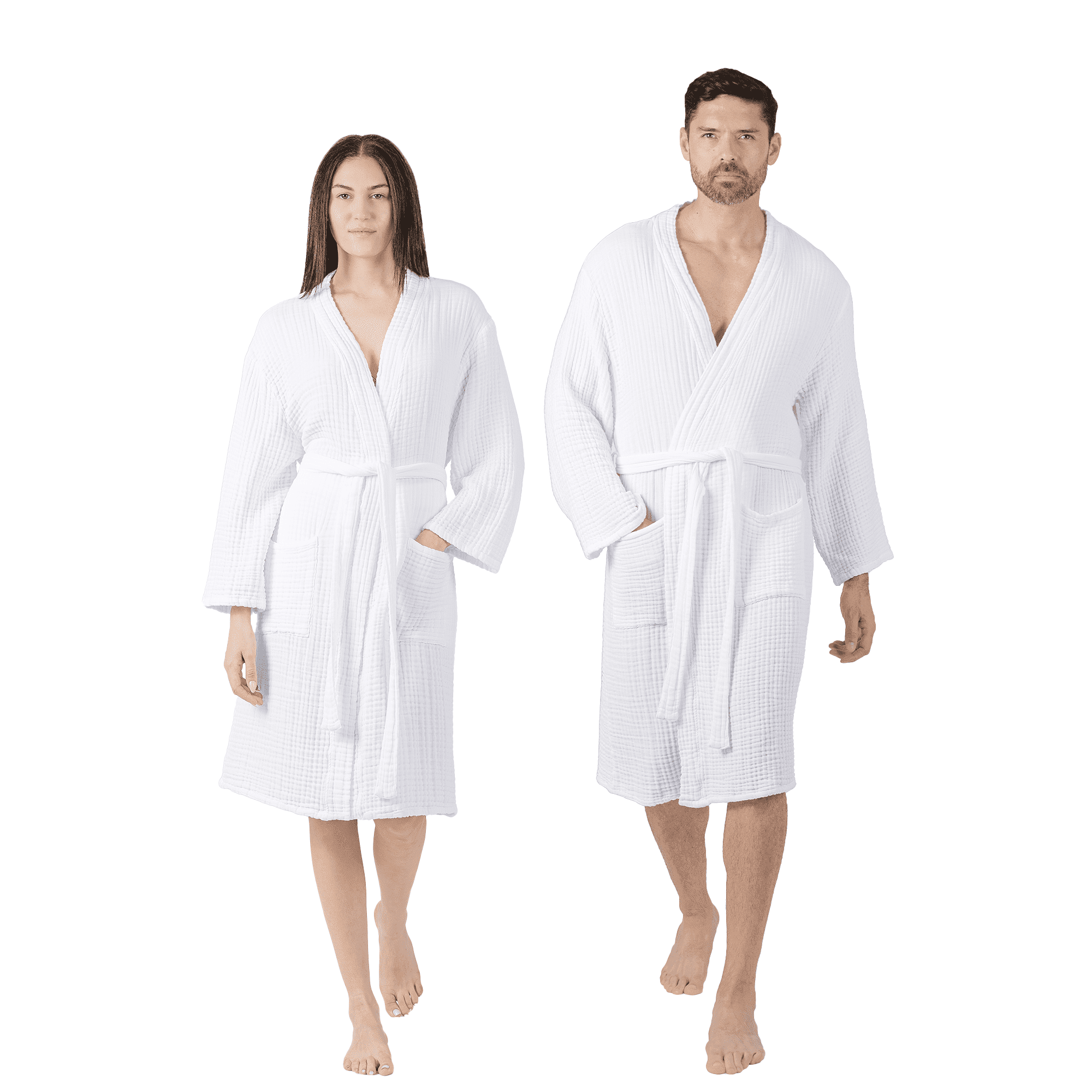 Bath Robe Small Comfy Cubs Muslin Bathrobe Small/Medium, (White) - 100% Cotton Robe ...