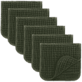thumbnail image 1 of Comfy Cubs Muslin Burp Cloths - Large 100% Cotton Washcloths, 6 Layers (Kelp, 6-Pack, 20"X10"), 1 of 7