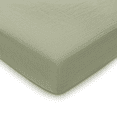 thumbnail image 1 of Comfy Cubs Muslin Crib Sheet, 100% Muslin Cotton Crib Sheets for Standard Crib Mattresses (Sage), 1 of 7
