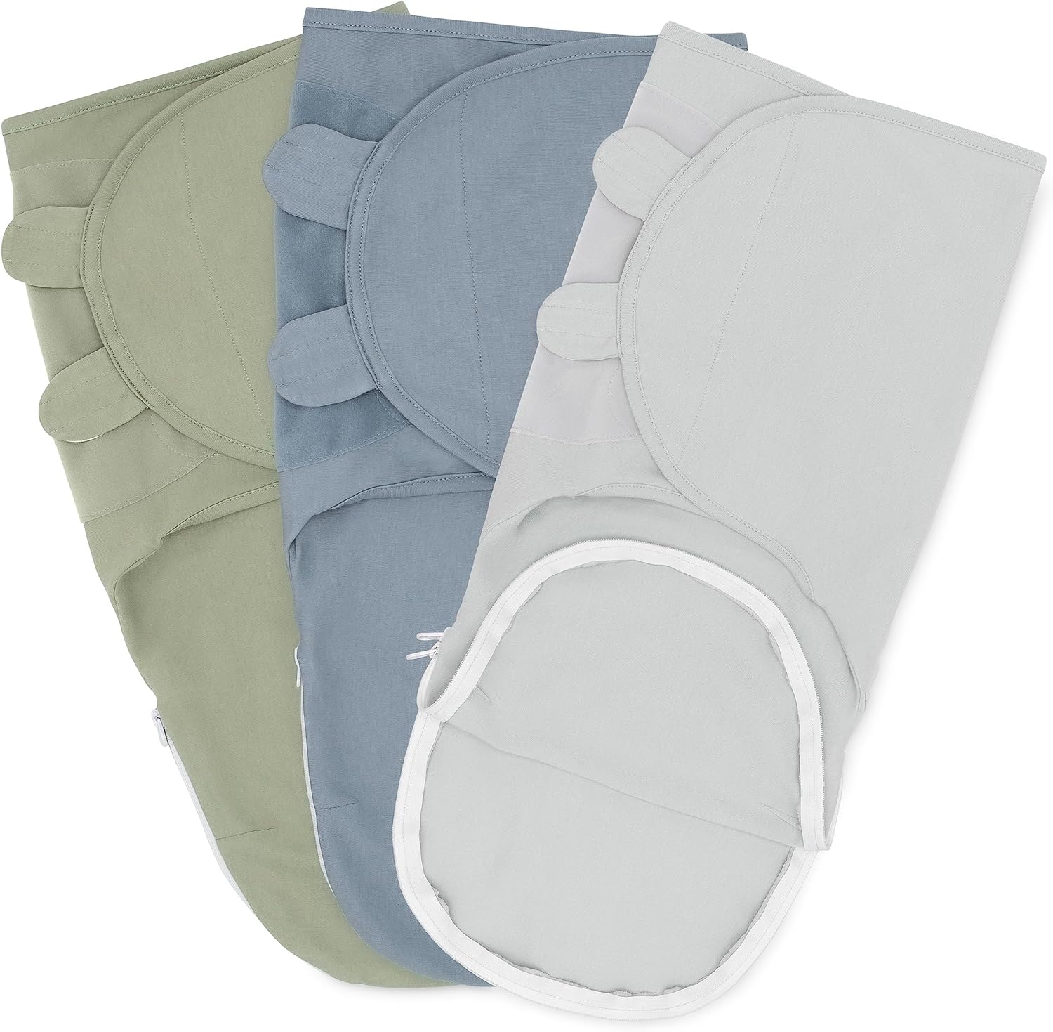 Comfy Cubs Swaddle Blankets for Baby Girl & Boy, Easy Adjustable Sleep