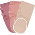 thumbnail image 1 of Comfy Cubs Swaddle Blankets for Baby, Easy Adjustable with Easy Access Zipper (Small, Light Blush, Blush, Mauve), 1 of 7