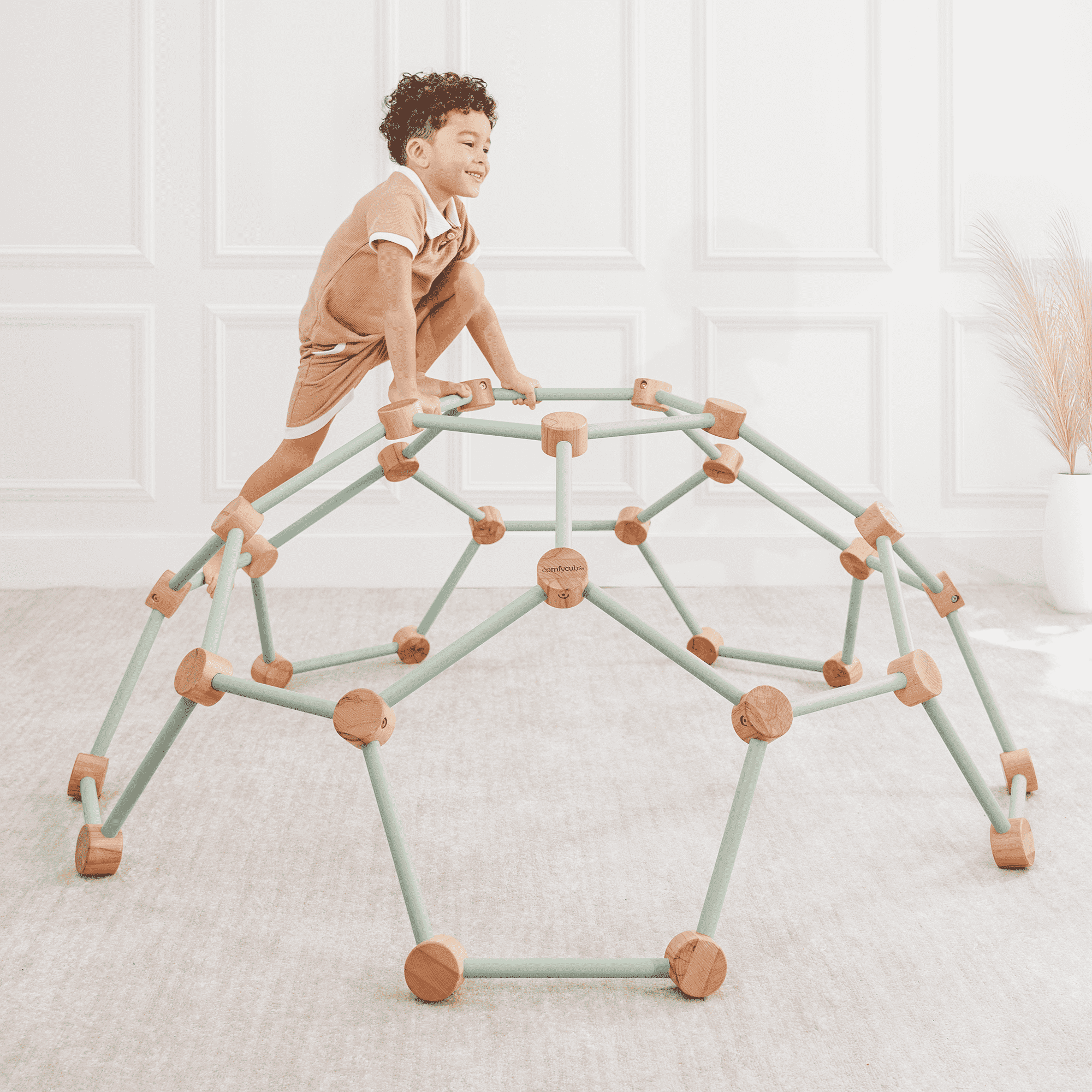 Sage Pine Indoor Climbing Fort for Toddlers