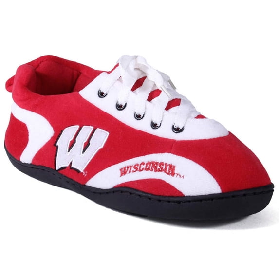 Comfy Feet Everything Comfy Wisconsin Badgers All Around Indoor Outdoor Slipper, Medium