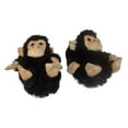thumbnail image 1 of Comfy Feet Monkey Animal Feet Slippers, 1 of 2