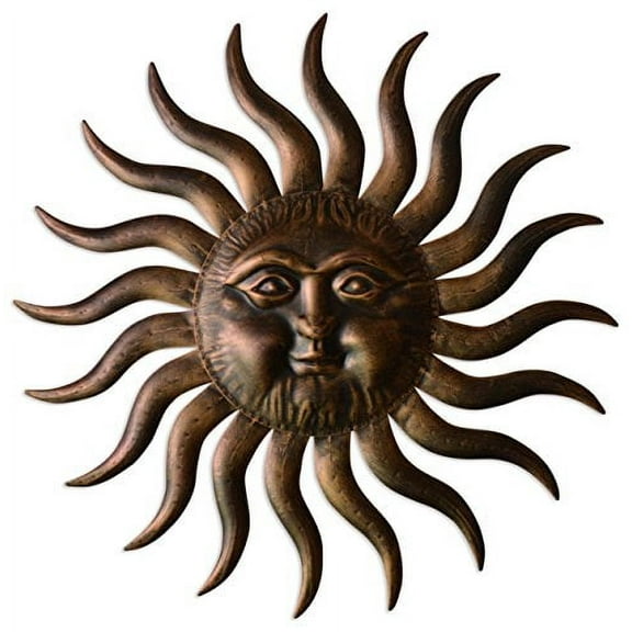 Comfy Hour 31" Sun Face Wall Decor