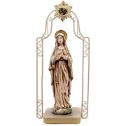 Comfy Hour Mindful and Sacred Collection 11 Religious Praying Virgin Mary Statue, The Blessed Mother of The Immaculate Concepcion Home Madonna Figurine, Polyresin