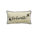 thumbnail image 1 of Comfy Hour Spring Is Here Collection 18"x10" Bee Humble Accent and Throw Pillow Home Decor Cushion, Polyester, 1 of 4