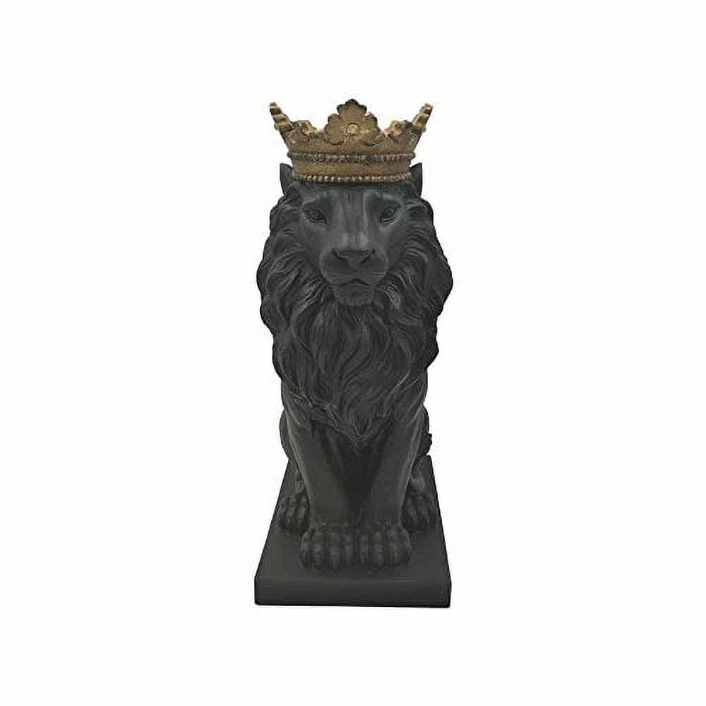 Comfy Hour Wildlife Collection 15" Lion Figurine, King of Forest Statue