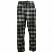 Comfy Lifestyle Mens Lightweight Flannel PJ Pajama Sleep Bottom Lounge Pants Medium, FN14 Black White Red
