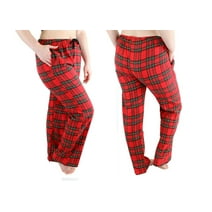 Comfy Lifestyle Pajama Pants Women's Flannel Sleep Bottoms Lightweight Lounge Pant with Pockets